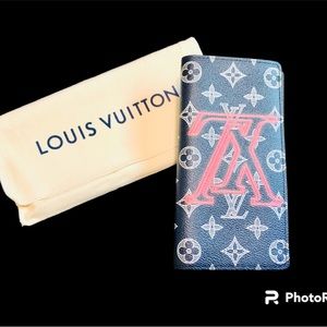 LOUIS VUITTON Monogram Ink Portefeuille Brother Upside Down Long Wallet M62893